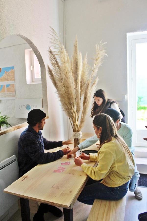Garden - Utopy Hostel Biarritz Kültér fotó